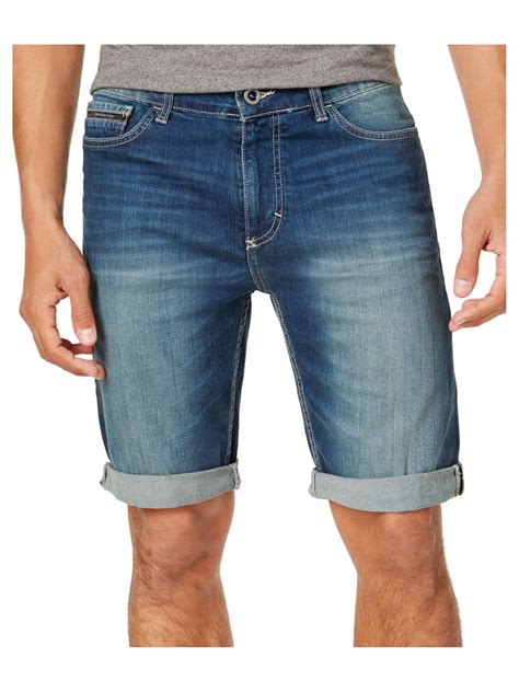 calvin klein men's denim shorts.